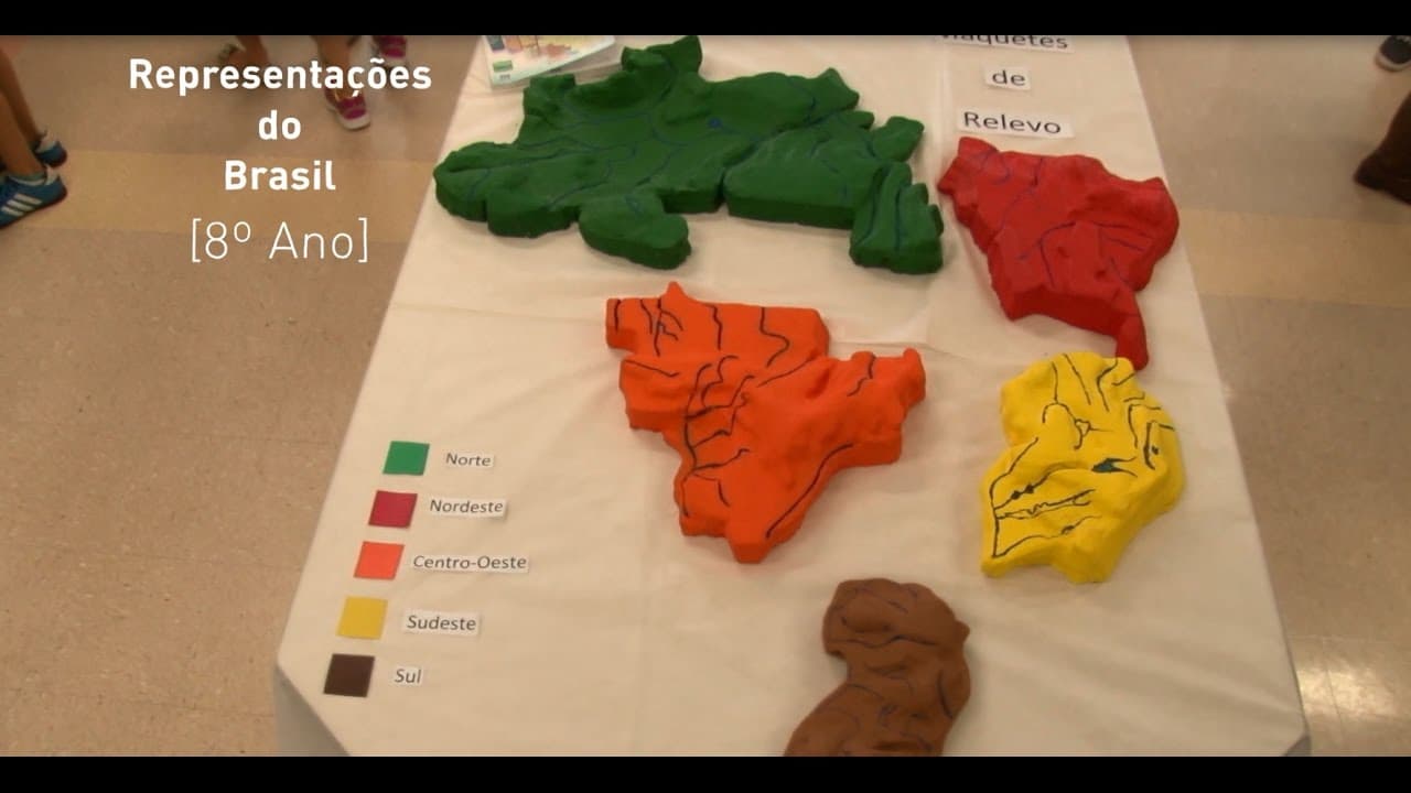 Thumbnail: Projeto apresenta as características das regiões brasileiras