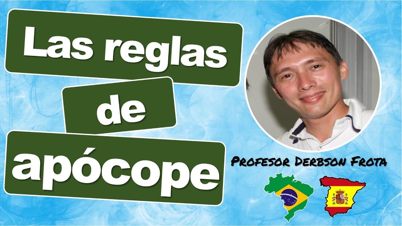 Thumbnail: Regras de apócope em Espanhol