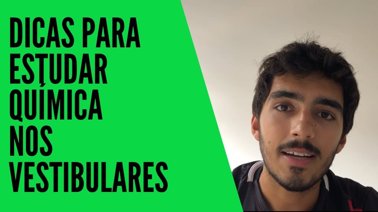 Thumbnail: COMO EU ESTUDEI QUÍMICA PARA PASSAR NA MEDICINA UNICAMP