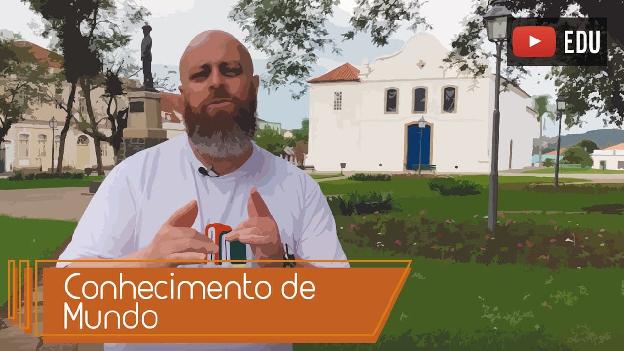 Thumbnail: Conhecimento de Mundo Como Base do Pensamento Crítico [Prof. Noslen]