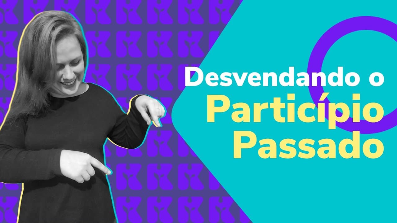 Thumbnail: Desvendando o Particípio Passado | Alemão | Aula #43