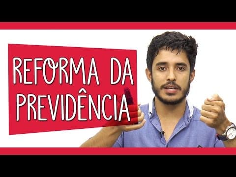 Thumbnail da aula: ENTENDA A REFORMA DA PREVIDÊNCIA | Prof. Leandro Almeida