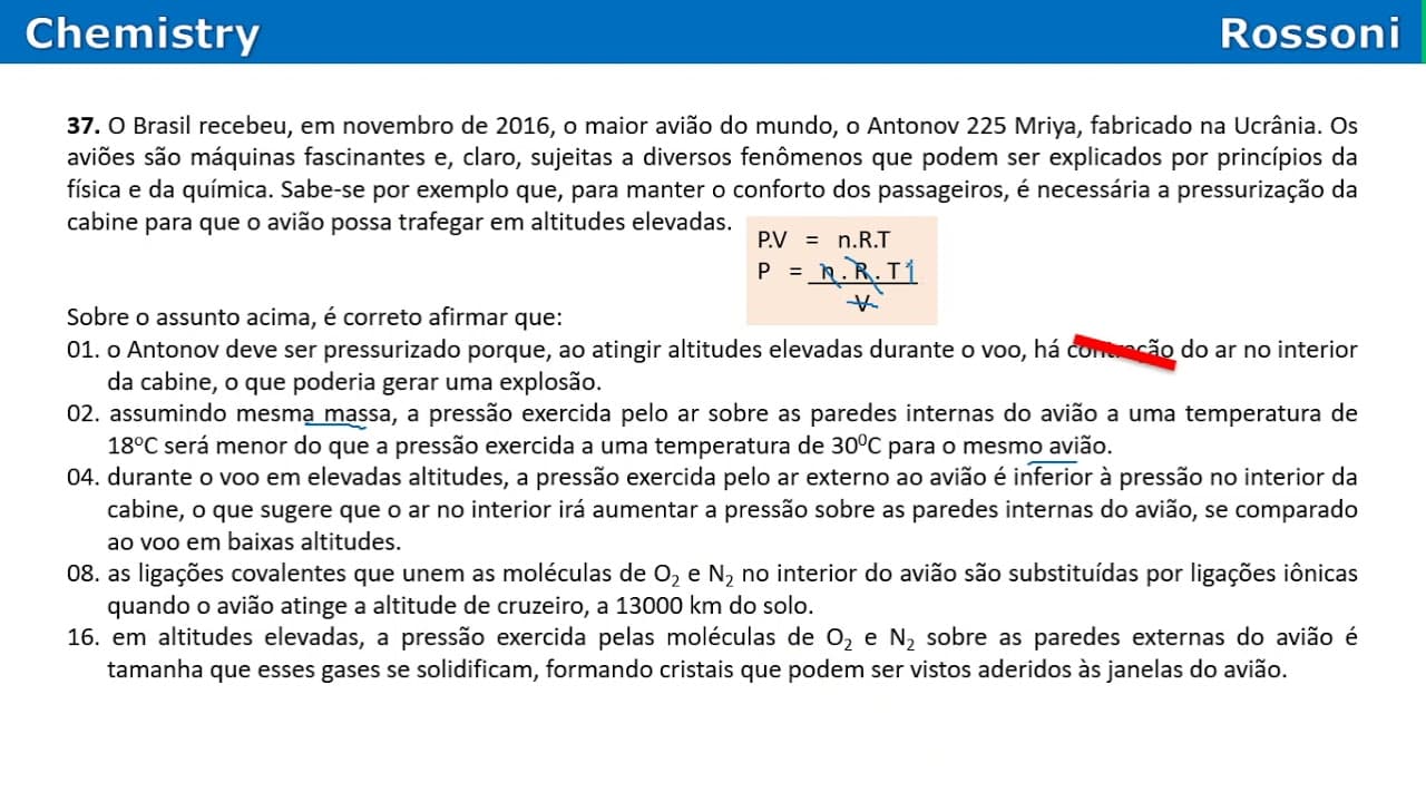 Thumbnail: UFSC 2018-1 Q37 - Como funciona um avião