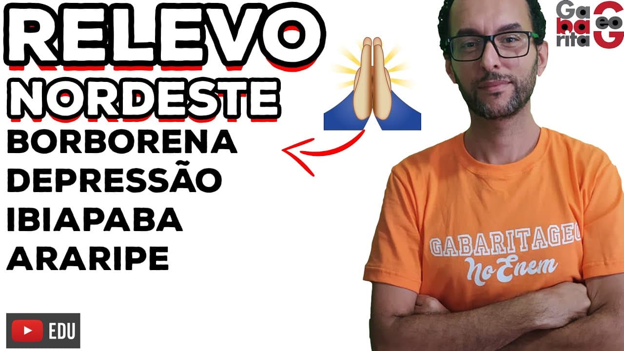 Thumbnail: ⛰ RELEVO NORDESTINO | GEOGRAFIA | FÁCIL FÁCIL