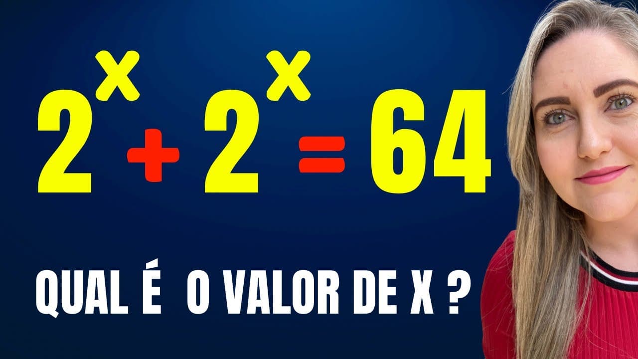 Thumbnail: 😱COMO DESCOBRIR O VALOR DE X? VEM QUE EU TE ENSINO !!!! 📚🚀