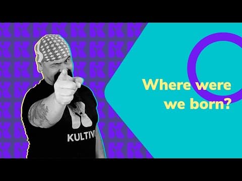 Thumbnail da aula: Inglês 2.0 | Kultivi | Where were we born? | Prof. Rui Ventura