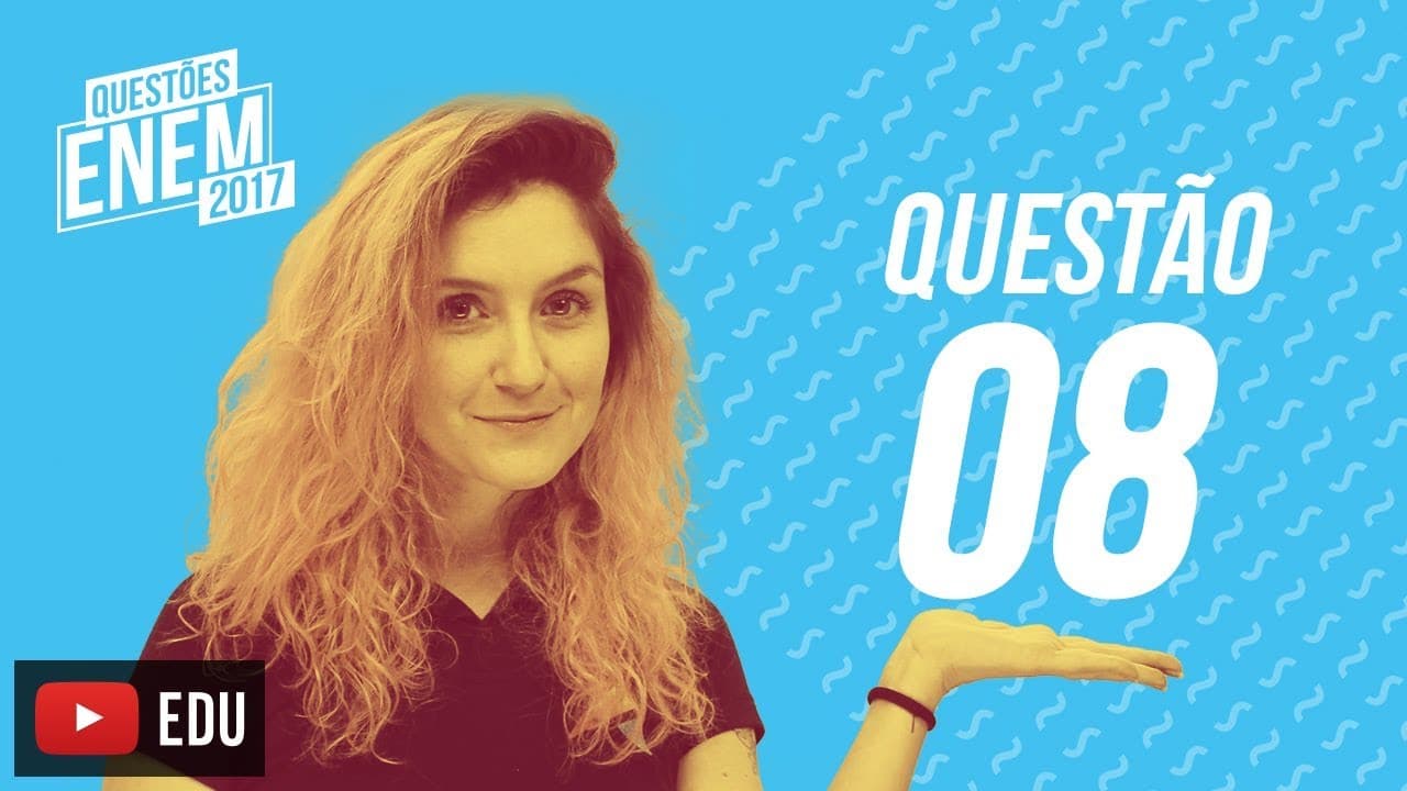 Thumbnail: Enem 2017 - Linguagens | Questão 08 (Caderno Amarelo)