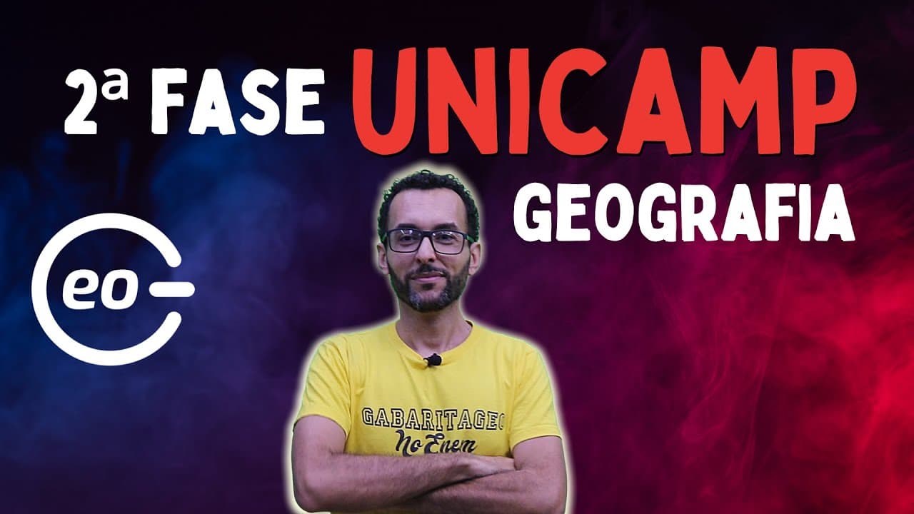 Thumbnail: UNICAMP 2ª fase | Geografia | Como responder questões discursivas|