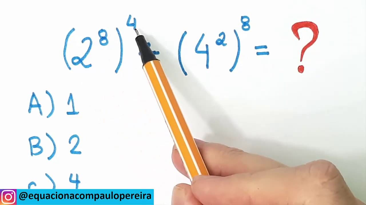 Thumbnail: 🔥 HELP MATEMÁTICA BÁSICA - Potenciação #59 🔥
