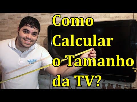Thumbnail da aula: Como calcular o tamanho da televisão em polegadas? | Matemática Rio