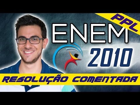 Thumbnail da aula: CORREÇÃO COMENTADA NATUREZA ENEM 2010 PPL [COMPLETA] - Umberto Mannarino