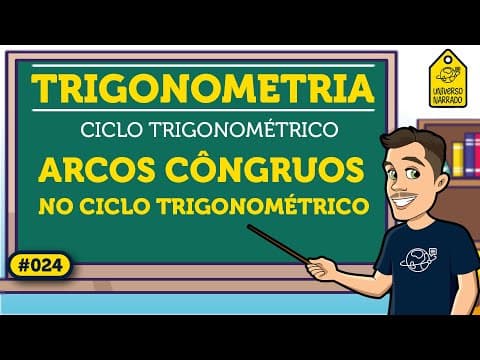Thumbnail da aula: Arcos Côngruos: Ciclo Trigonométrico | Trigonometria