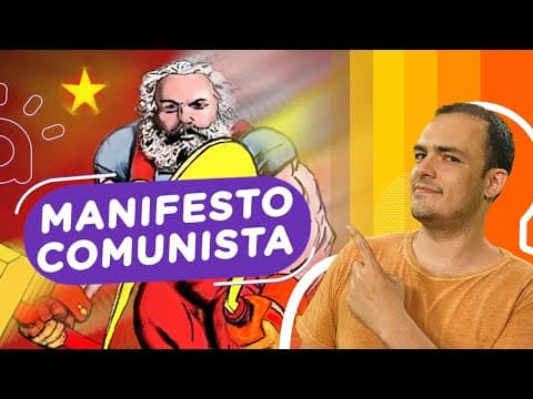 Thumbnail da aula: KARL MARX | Revolução e Manifesto Comunista | Vida e obra (2 de 3)