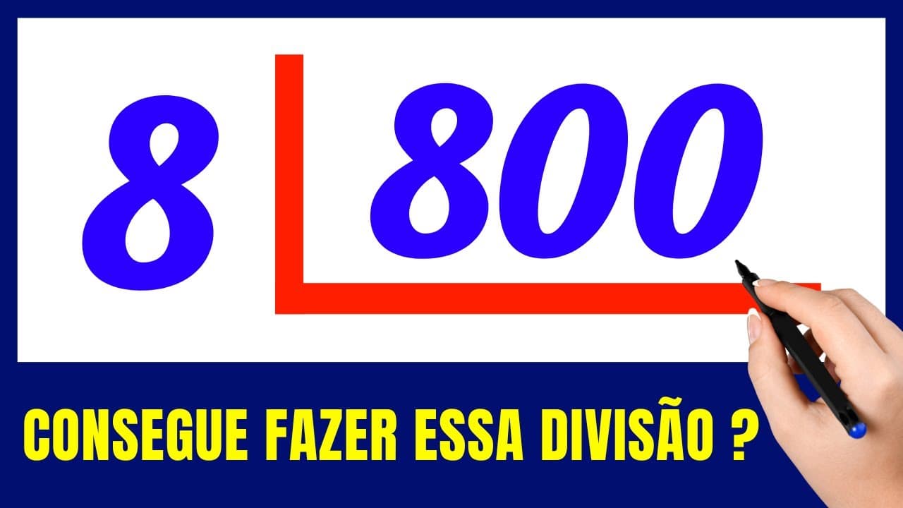 Thumbnail: 😱 MAIS SIMPLES QUE PARECE!!   Matemática básica todo dia.📚🚀