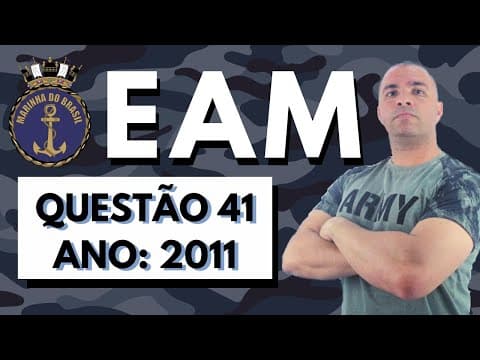 Thumbnail da aula: [EAM 2011/Q41] Qual das seguintes propriedades NÃO representa uma das características dos líquidos?