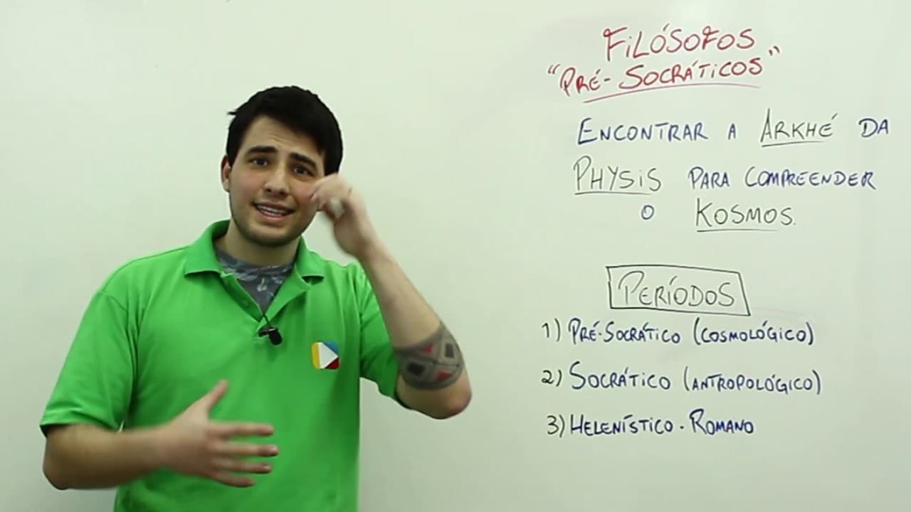 Thumbnail: Filosofia - Filósofos Pré-socráticos