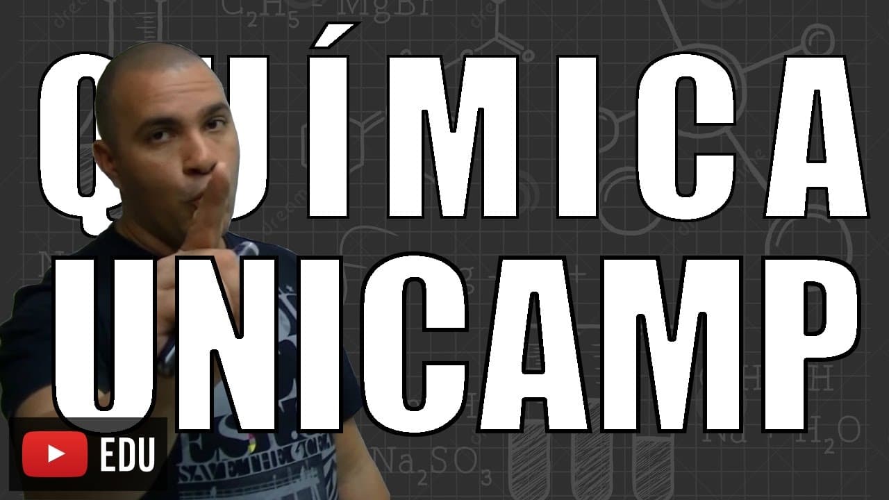 Thumbnail: [Questão Comentada] - UNICAMP 2016 - Tema: OXIDAÇÃO DE GORDURA E AÇÚCAR