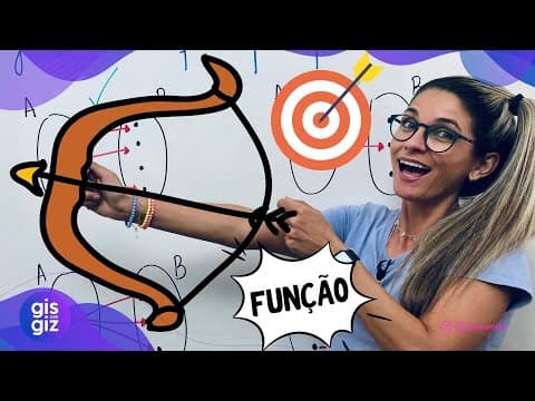 Thumbnail da aula: FUNCAO  | DIAGRAMA DE FLECHAS \Prof. Gis/ - AULA 7