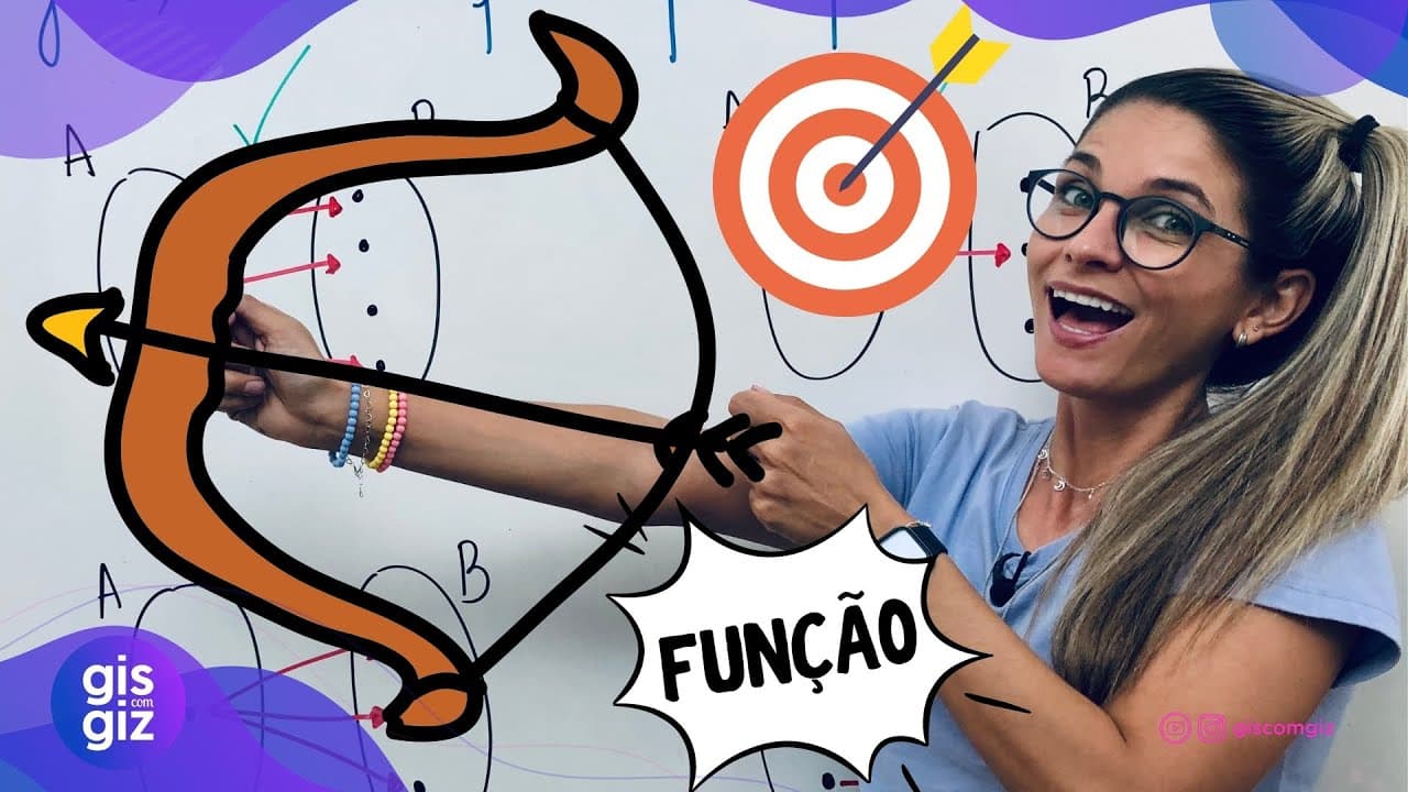 Thumbnail: FUNCAO  | DIAGRAMA DE FLECHAS \Prof. Gis/ - AULA 7