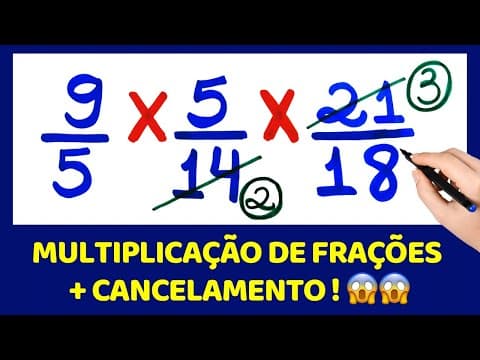 Thumbnail da aula: TÉCNICA DO CANCELAMENTO E MULTIPLICAÇÃO DE FRAÇÕES!!!