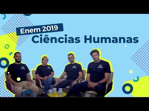 Thumbnail da aula: Como estudar Ciências Humanas para o Enem 2019 - Brasil Escola