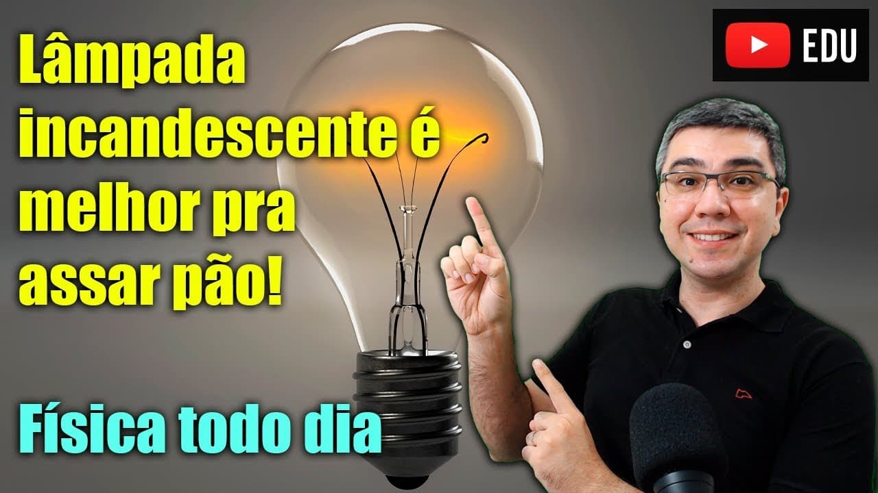Thumbnail: Lampada incandescente desperdiça quanto de energia elétrica?