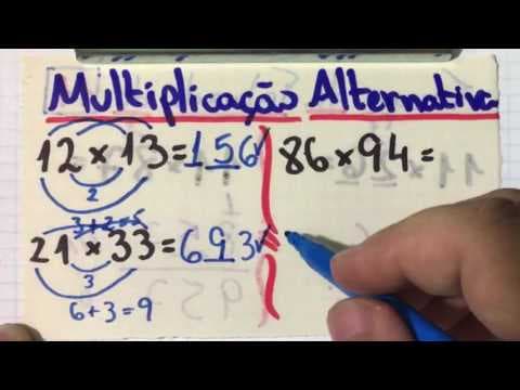 Thumbnail da aula: ⏱ TRUQUE DA MULTIPLICAÇÃO RÁPIDA ALTERNATIVA 👉 Minuto Matemática