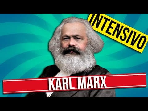 Thumbnail da aula: KARL MARX E O MATERIALISMO HISTÓRICO