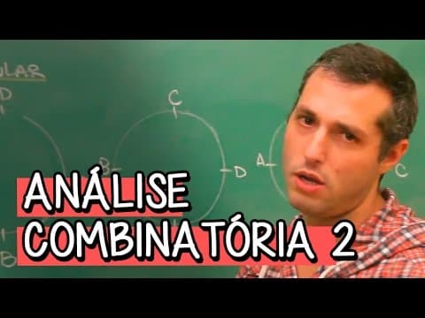 Thumbnail da aula: Análise Combinatória II: Permutação Circular - Extensivo Matemática | Descomplica