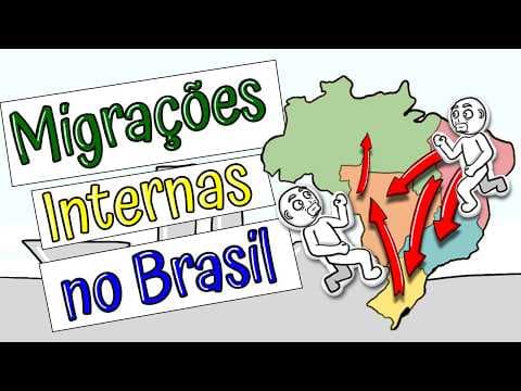 Thumbnail da aula: Migração e Fluxos Migratórios no Brasil: Entenda de Forma Simples - Geografia