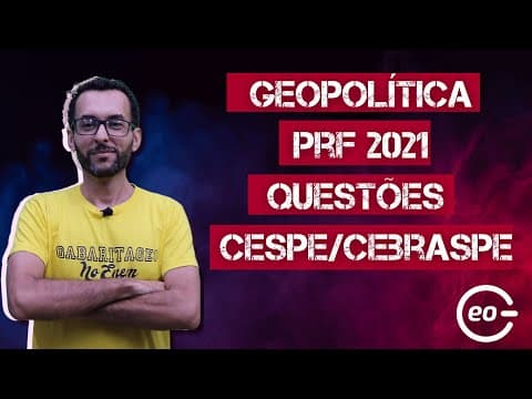 Thumbnail da aula: CONCURSO PRF 2021 | A evolução da estrutura fundiária e problemas demográficos no campo