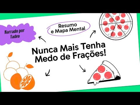 Thumbnail da aula: Vamos falar de FRAÇÕES! | Matemática | Quer Que Desenhe
