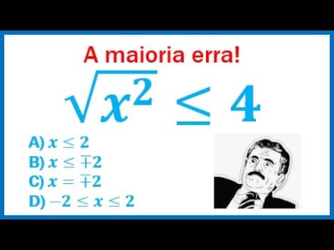 Thumbnail da aula: 🔥 Inequação do 2 grau que a maioria erra!!!