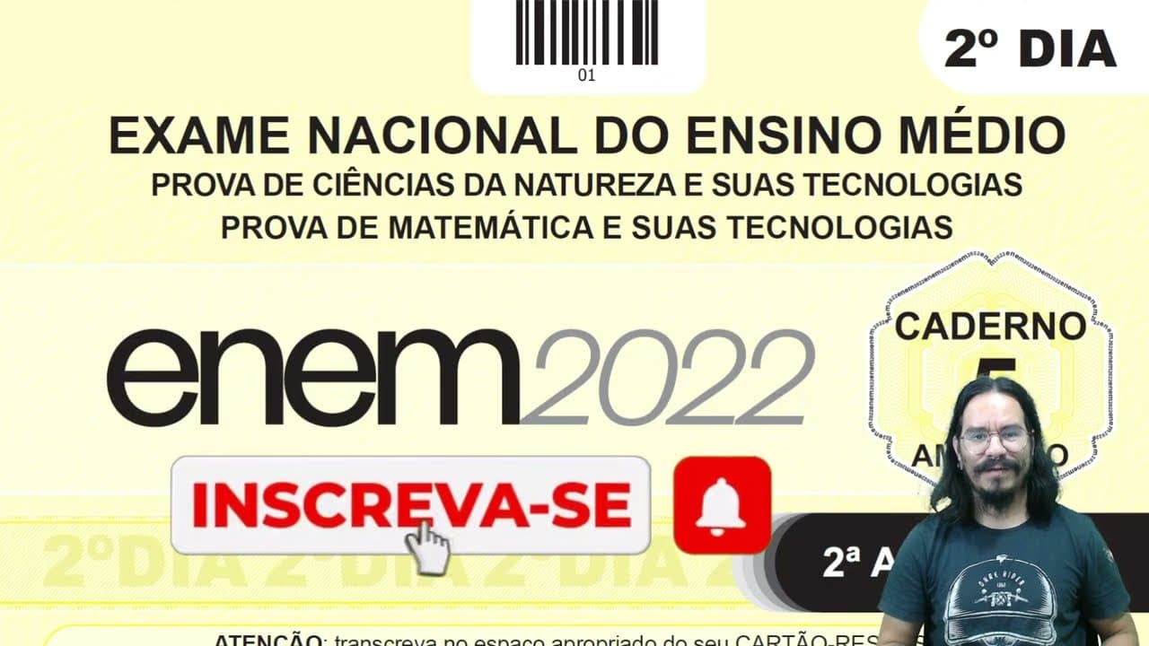 Thumbnail: ENEM 2022 PPL - Questão 95 (caderno amarelo)