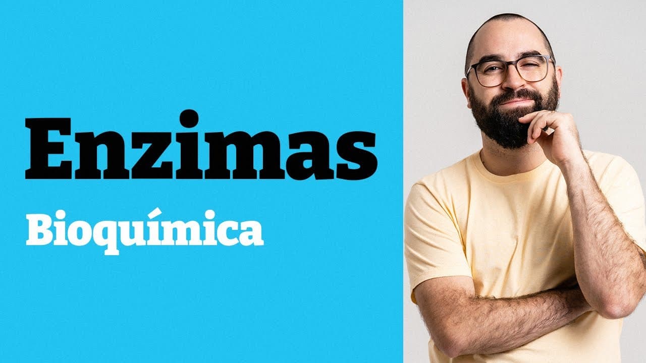 Thumbnail: Enzimas - Aula 07 - Módulo 1 - Bioquímica - Prof. Guilherme