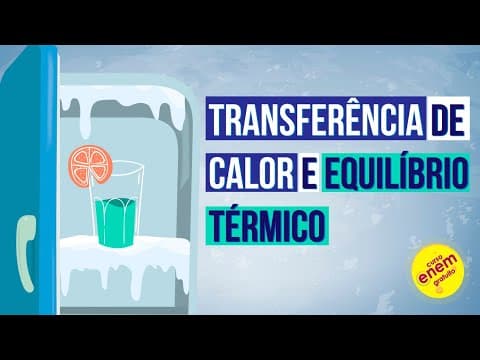 Thumbnail da aula: TRANSFERÊNCIA DE CALOR E EQUILÍBRIO TÉRMICO | Resumo de Física para o Enem