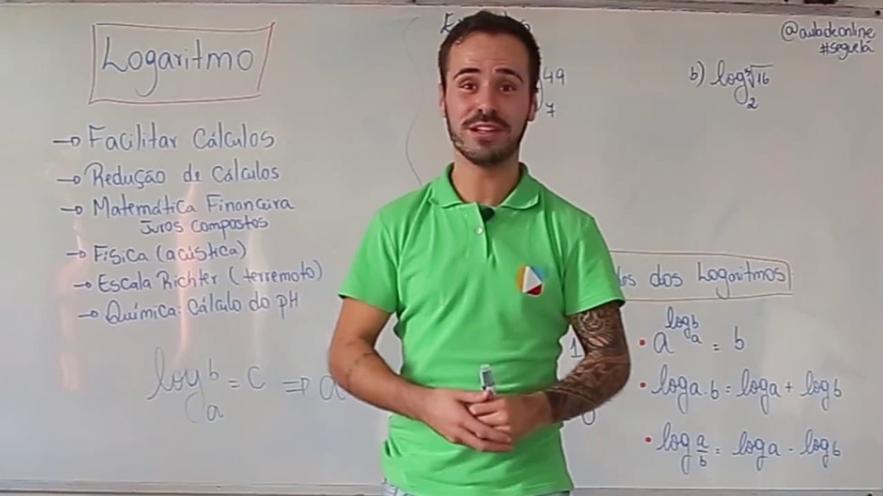 Thumbnail: Matematica - Logaritimo - especial Colégio Kennedy