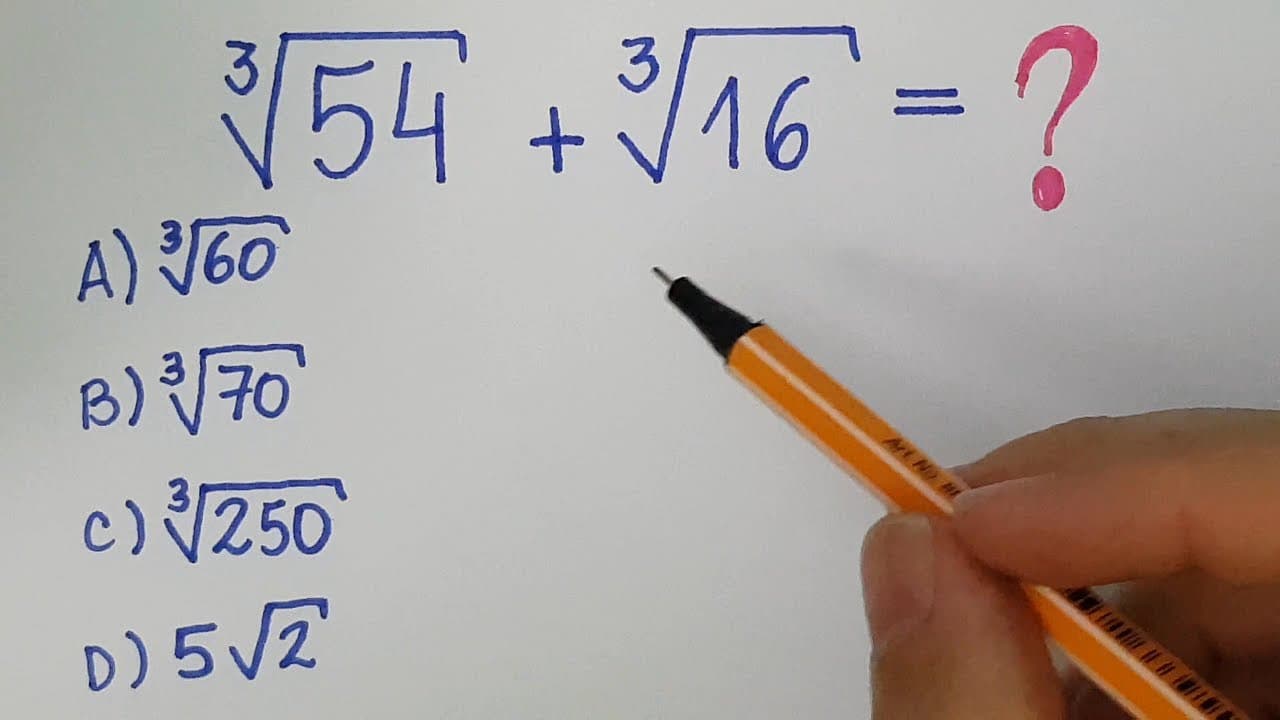 Thumbnail: 🔥 HELP MATEMÁTICA BÁSICA - Raízes Cúbicas - Desafio