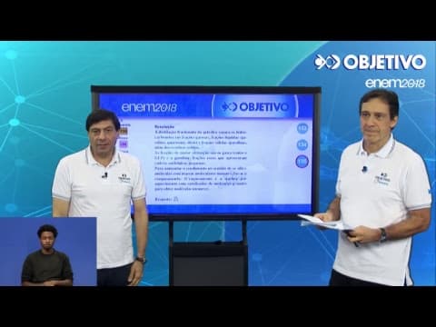 Thumbnail da aula: Objetivo Oficial - Resolução Comentada - Química - ENEM 2º Dia