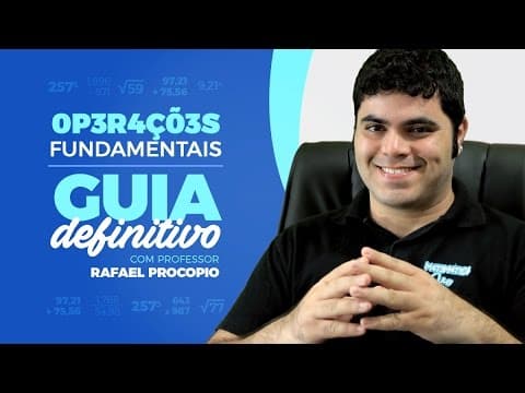 Thumbnail da aula: 🔴 GRÁTIS - Guia Definitivo das Operações Aritméticas Fundamentais