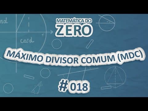 Thumbnail da aula: Matemática do Zero | Máximo Divisor Comum (MDC) - Brasil Escola