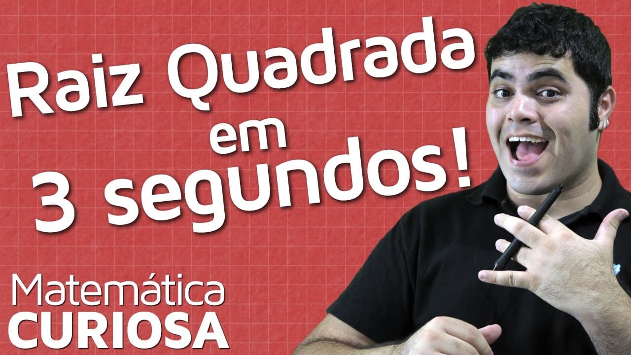 Thumbnail: TRUQUE - Raiz Quadrada em 3 Segundos | Matemática Rio