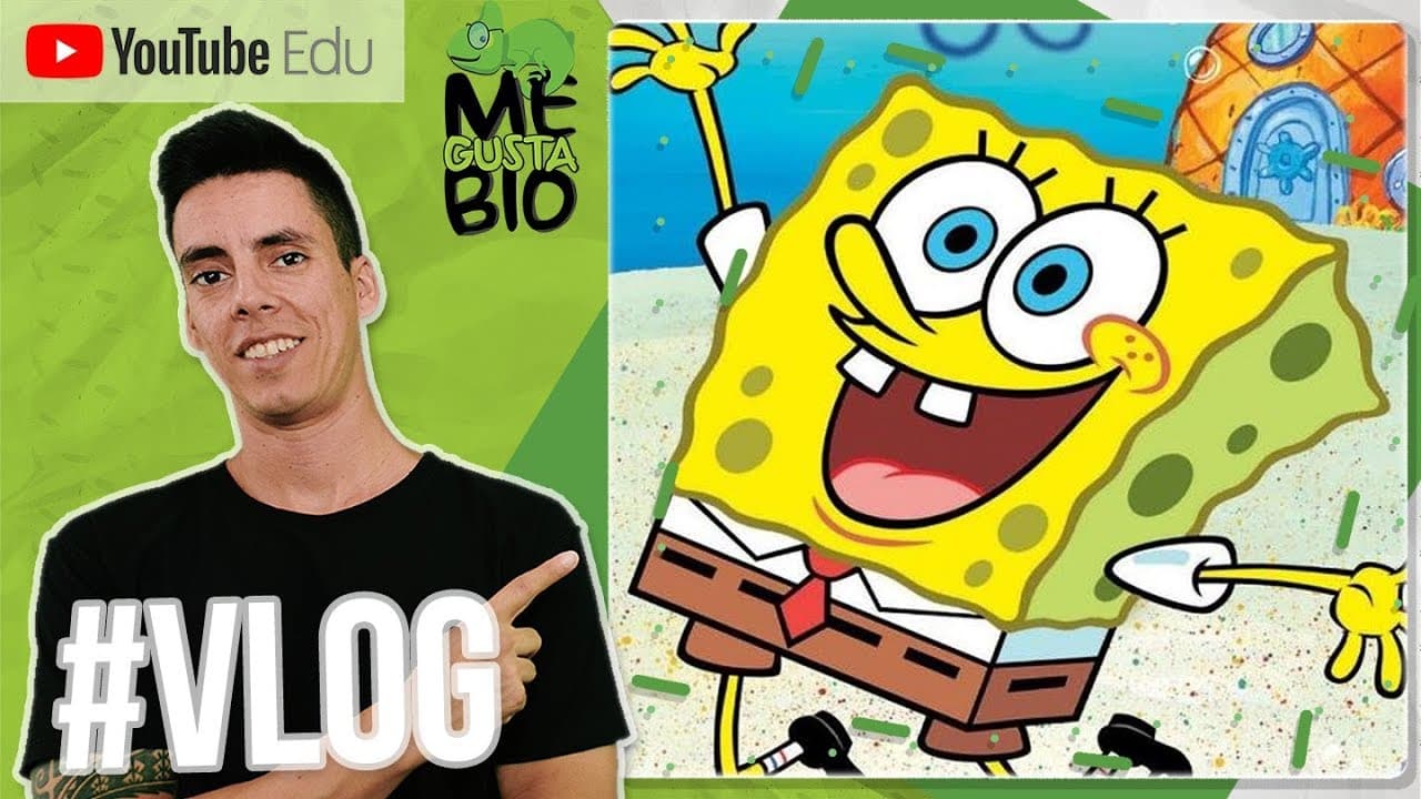 Thumbnail: Bob Esponja e a Biologia