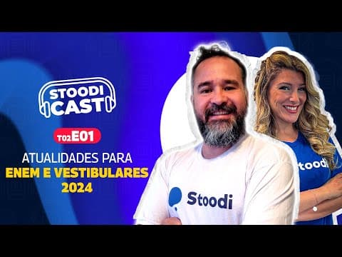 Thumbnail da aula: Atualidades 2024: Guerra, Mineração e Desastres Naturais - Parte 1 | StoodiCAST (Temp.2 - Ep.1)