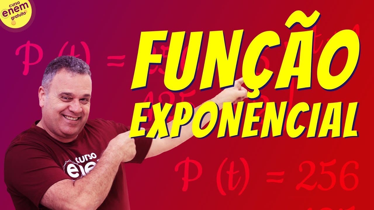 Thumbnail: FUNÇÃO EXPONENCIAL | Resumo de Matemática para o Enem