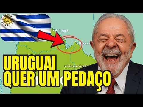 Thumbnail da aula: URUGUAI: BRASIL ROUBOU UMA PARTE DO MEU TERRITÓRIO!