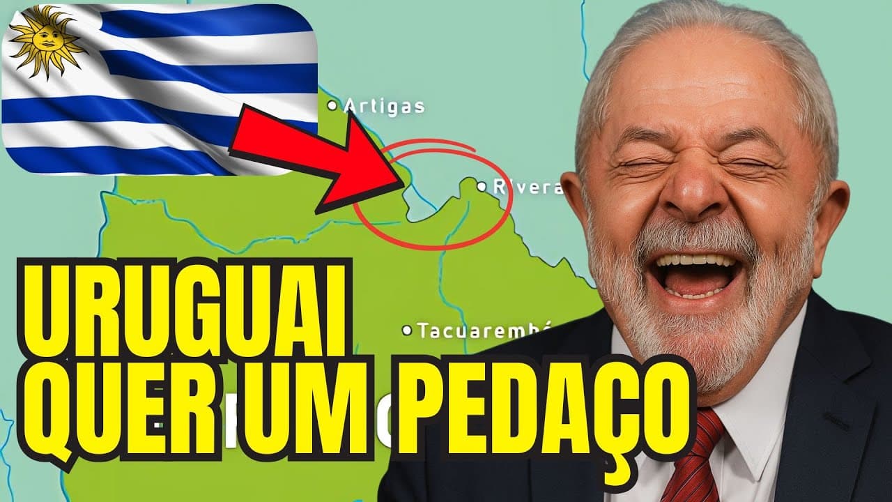Thumbnail: URUGUAI: BRASIL ROUBOU UMA PARTE DO MEU TERRITÓRIO!