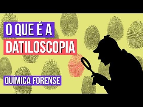 Thumbnail da aula: QUÍMICA FORENSE: o que é a datiloscopia | Química para o Enem | Larissa Sousa Campos