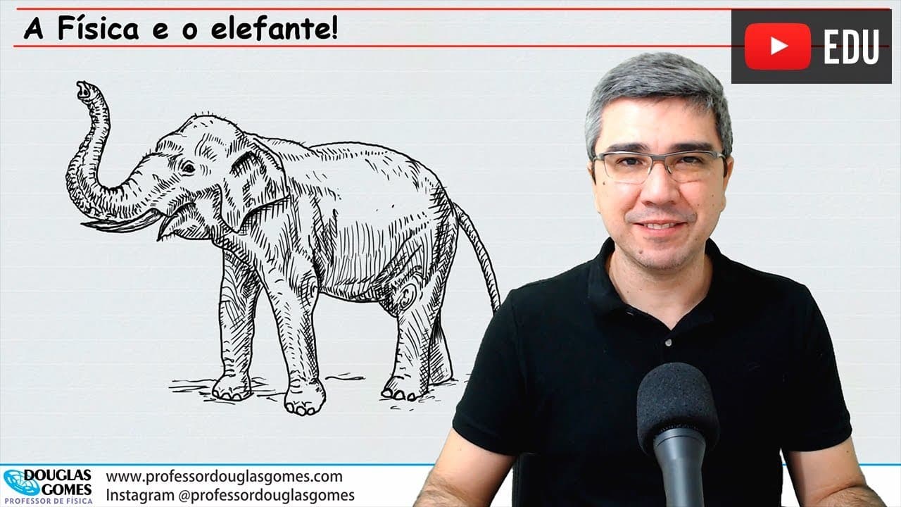 Thumbnail: A Física e o elefante | Estudo do som | Física todo dia