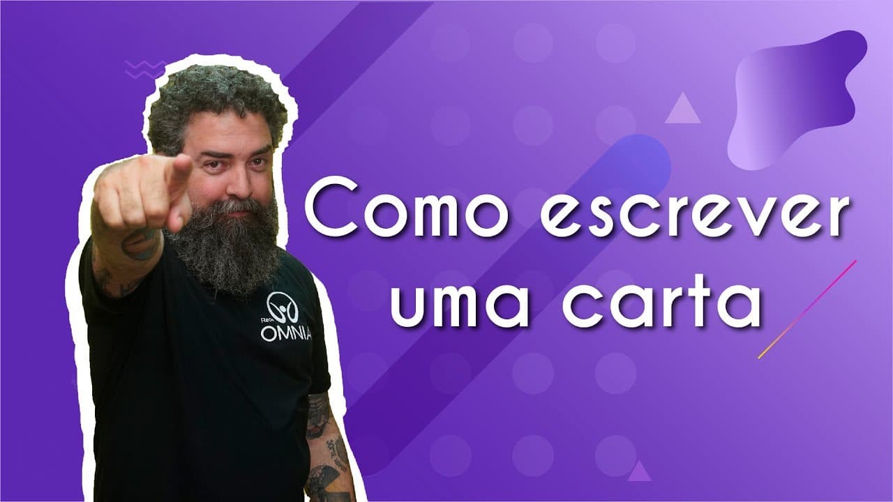 Thumbnail: Como escrever uma carta - Brasil Escola